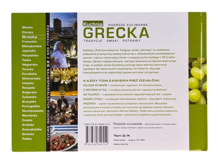 Grecka kuchnia Podróże kulinarne. Tradycyjne smaki potrawy