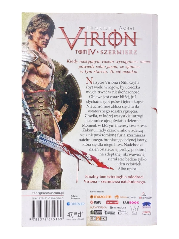 Imperium Achai Virion Tom 4 Szermierz Andrzej Ziemiański