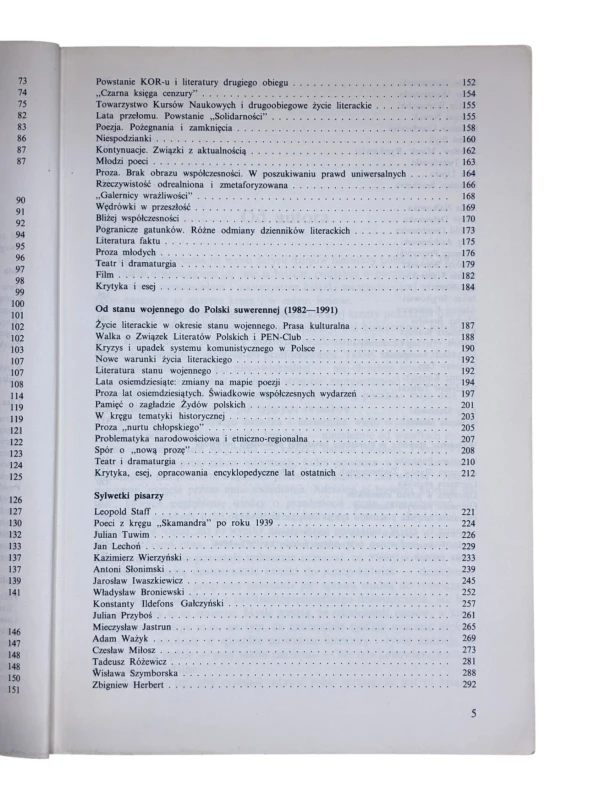 Literatura polska 1939 - 1991 Ryszard Matuszewski