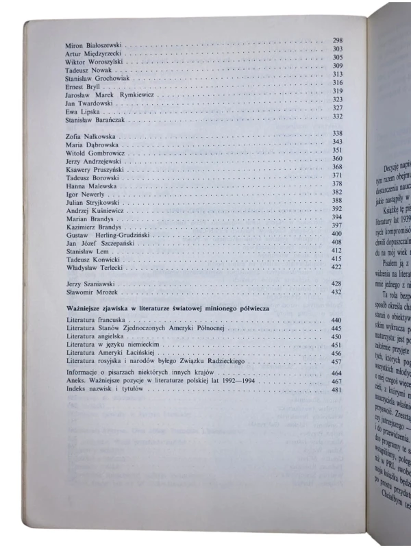 Literatura polska 1939 - 1991 Ryszard Matuszewski