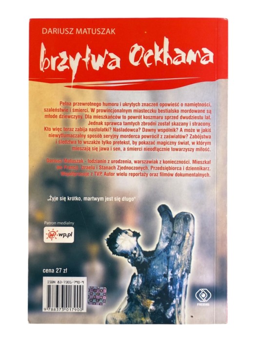 Brzytwa Ockhawa Dariusz Matuszczak