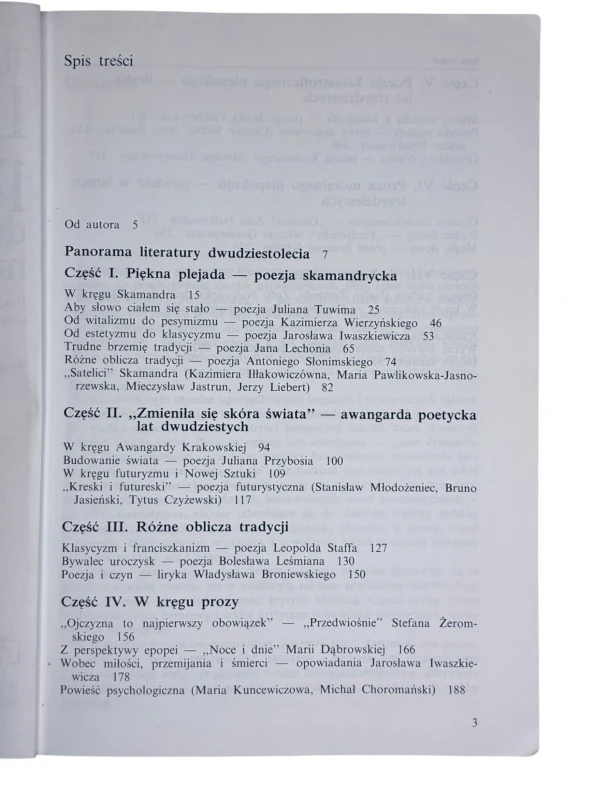 Literatura polska dwudziestolecia międzywojennego Tomasz Wroczyński