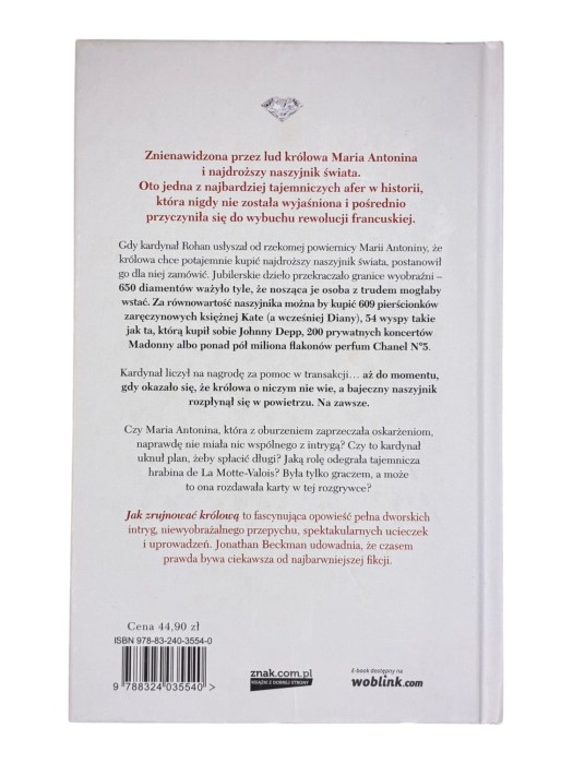 Jak zrujnować królową Jonathan Beckman