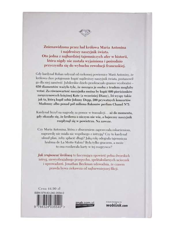 Jak zrujnować królową Jonathan Beckman