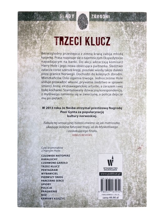 Trzeci klucz Jo Nesbo