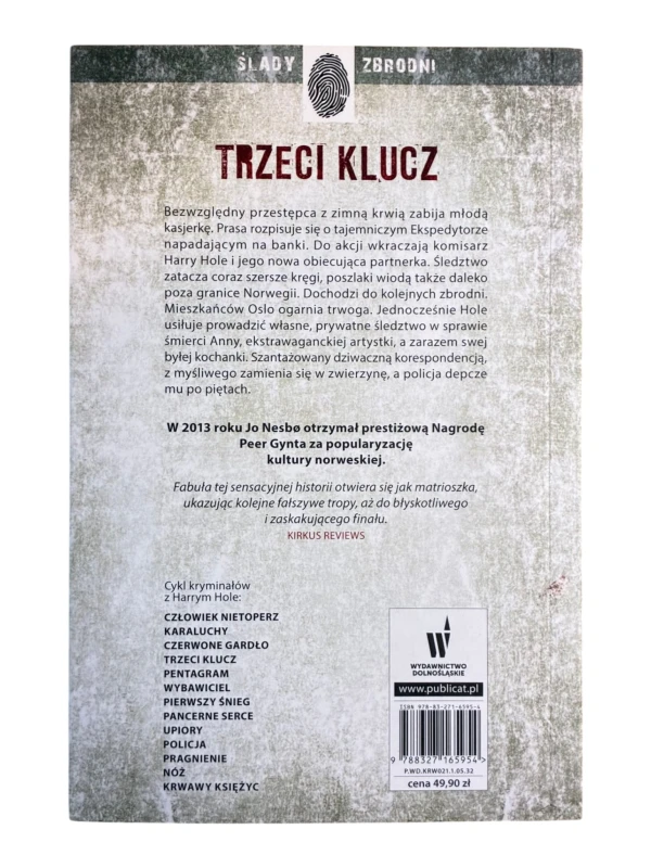 Trzeci klucz Jo Nesbo