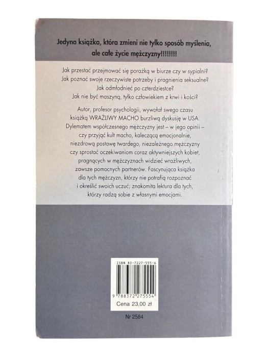 Wrażliwy Macho. Mężczyzna 2000 Herb Goldberg