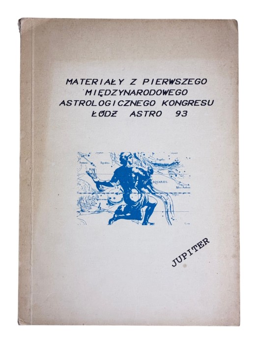 Materiały z pierwszego międzynarodowego astrologicznego kongresu 1993