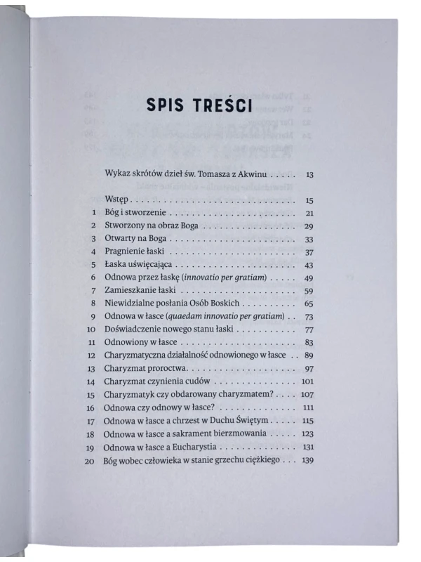 Odnowa w łasce Tomasz Gałuszka