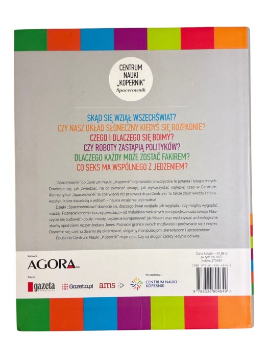 Spacerownik Centrum Nauki Kopernik Bartoszewicz Dariusz, Cieśliński Piotr