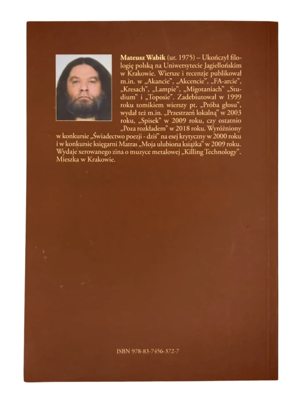 Kulą obok płotu czyli takie pierdoły o poezji współczesnej Mateusz Wabik