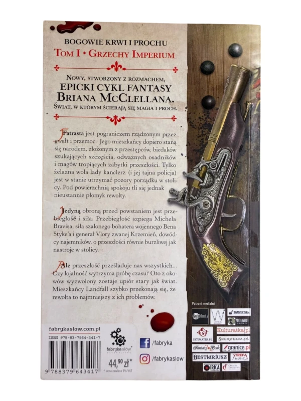 Bogowie krwi i prochu Tom 1 Grzechy Imperium Brian McClellan