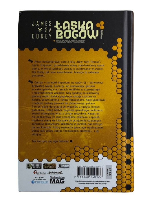 Łaska bogów. Cykl Wojna pojmanego. Tom 1 James S.A. Corey