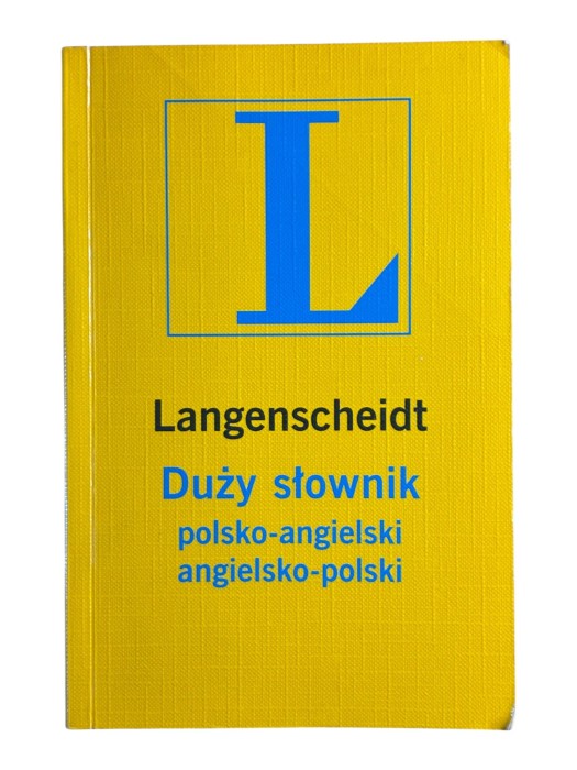 Langenscheidt Duży słownik polsko-angielski angielsko-polski