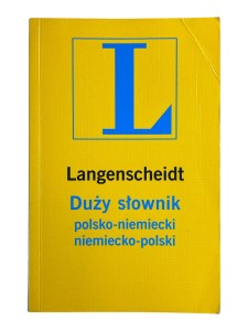 Langenscheidt Duży słownik polsko-niemiecki, niemiecko-polski