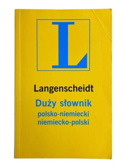 Langenscheidt Duży słownik polsko-niemiecki, niemiecko-polski