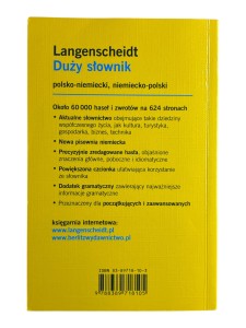 Langenscheidt Duży słownik polsko-niemiecki, niemiecko-polski