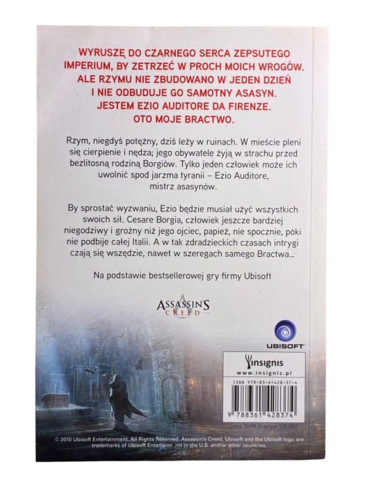 Assassin's Creed Bractwo Oliver Bowden