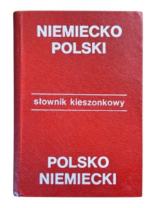 Słownik kieszonkowy niemiecko-polski, polsko-niemiecki Stanisław Schimitzek, Jan Czochralski