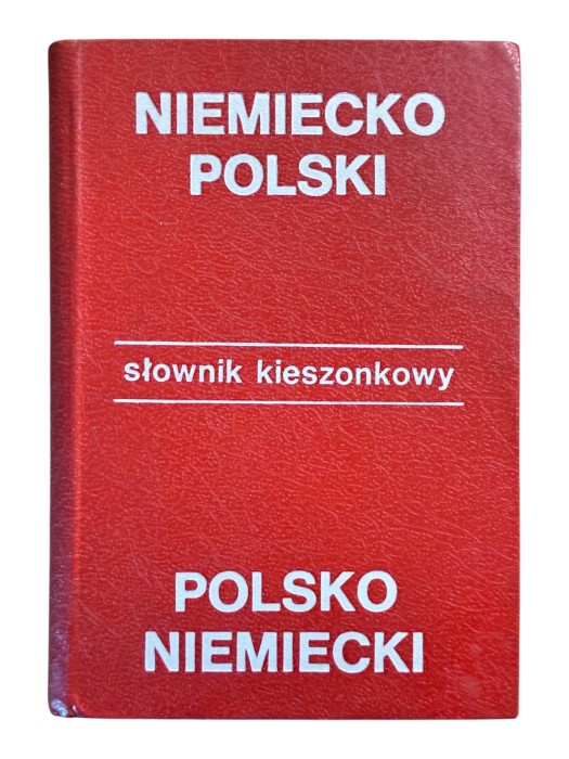 Słownik kieszonkowy niemiecko-polski, polsko-niemiecki Stanisław Schimitzek, Jan Czochralski