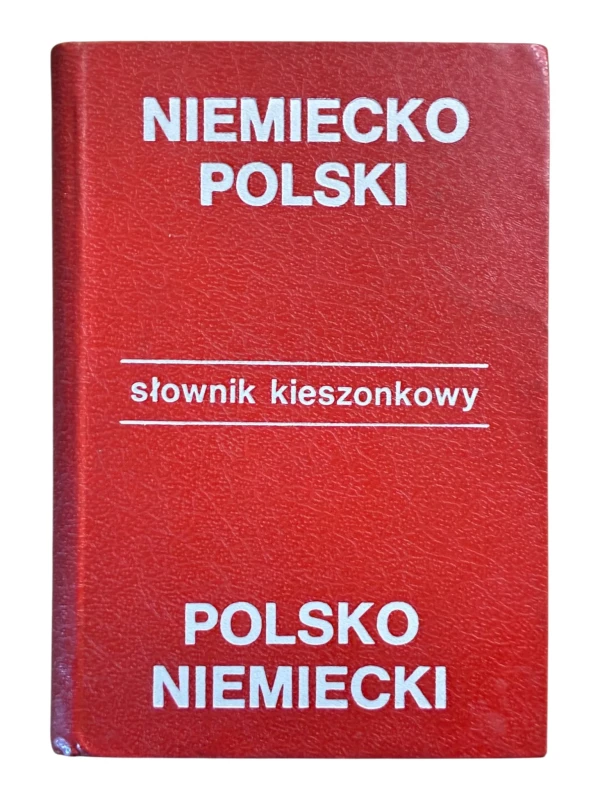 Słownik kieszonkowy niemiecko-polski, polsko-niemiecki Stanisław Schimitzek, Jan Czochralski