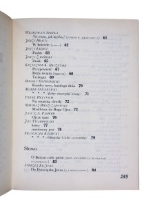 Każdej nocy każdego dnia Antologia polskiej liryki religijnej Tom 1