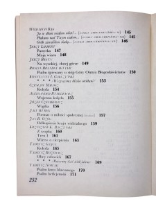 Każdej nocy każdego dnia Antologia polskiej liryki religijnej Tom 1