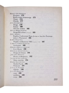 Każdej nocy każdego dnia Antologia polskiej liryki religijnej Tom 1