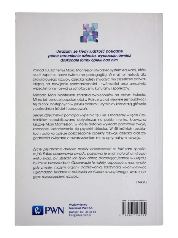 Sekret dzieciństwa Maria Montessori