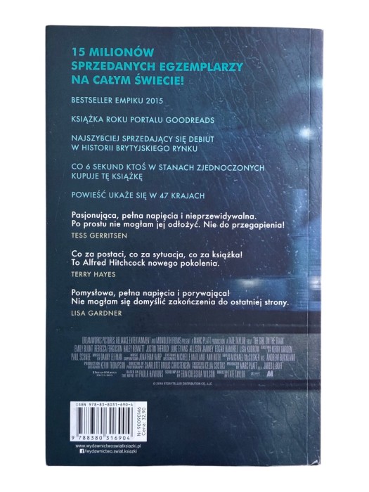 Dziewczyna z pociągu Paula Hawkins