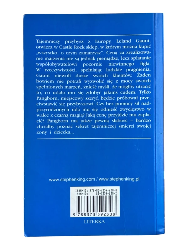 Sklepik z marzeniami Stephen King
