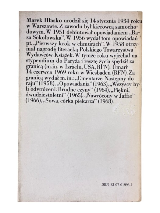 Opowiadania Marek Hłasko