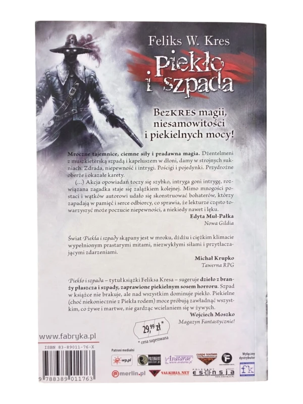 Piekło i szpada Feliks W. Kres