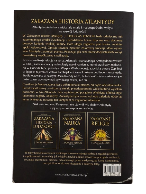 Zakazana historia Atlantydy J. Douglas Kenyon