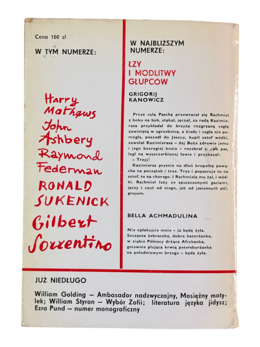 Literatura na świecie nr 9/1984 (158)