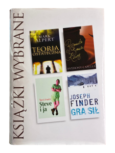 Książki wybrane. Teoria ostateczna. Rozmaite smaki kawy. Steve i ja. Gra sił