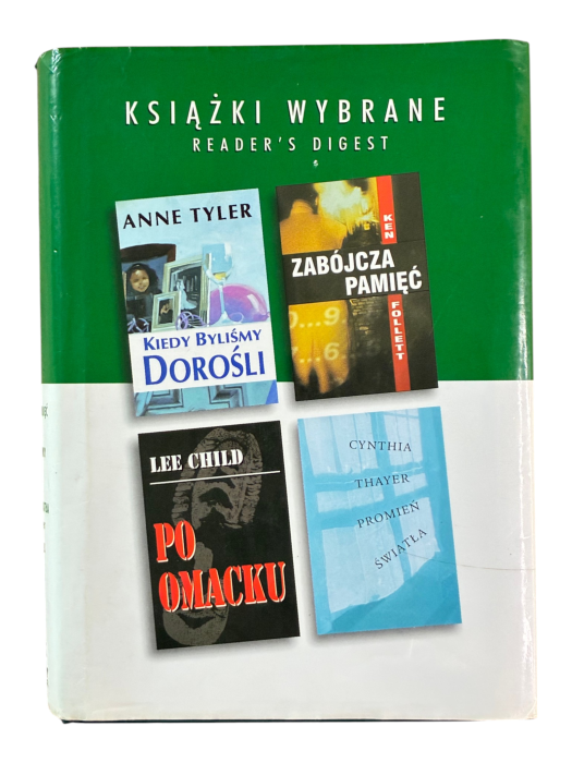 Książki wybrane Kiedy byliśmy dorośli. Zabójcza pamięć. Po omacku. Promień światła