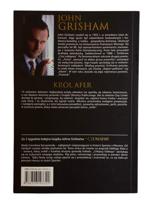 Król afer John Grisham