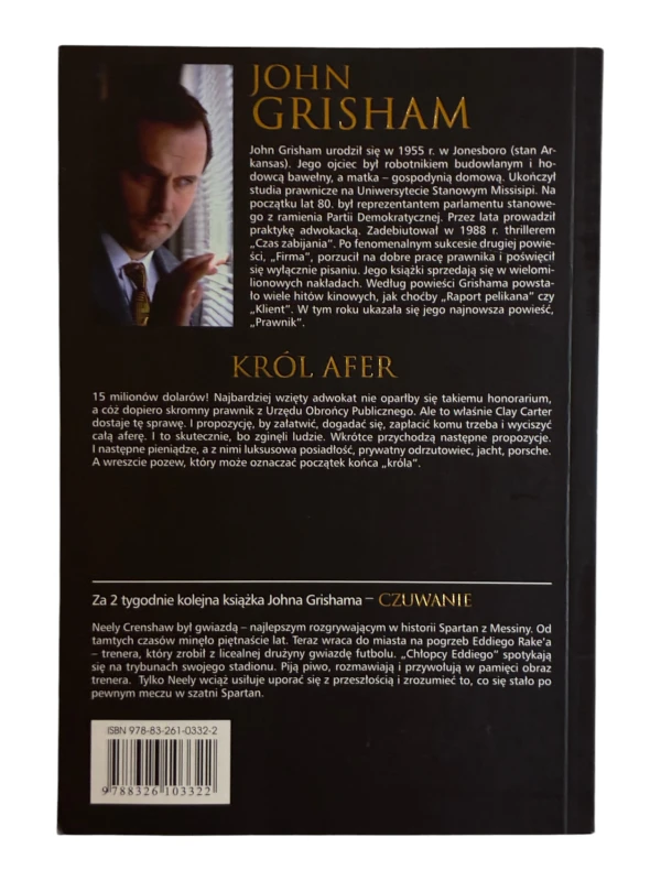 Król afer John Grisham