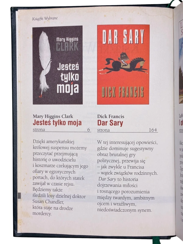 Książki Wybrane Jesteś tylko moja. Dar Sary. I otworzyło się niebo. Złoto Stonewalla