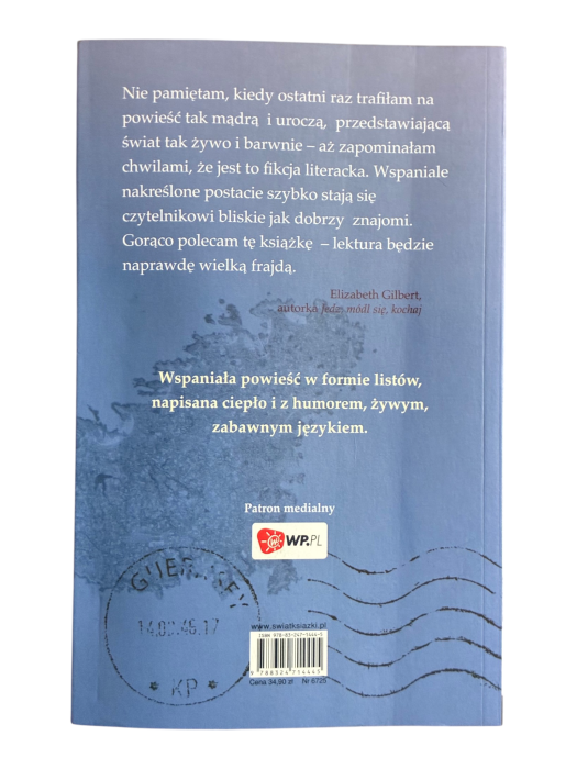 Stowarzyszenie Miłośników Literatury i Placka z Kartoflanych Obierek Annie Barrows, Mary Ann Shaffer