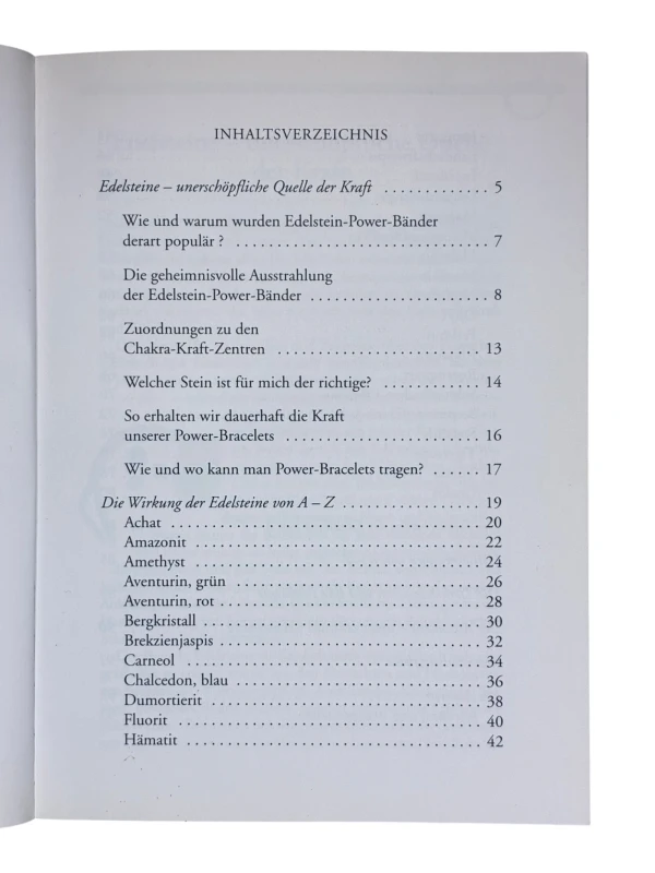 Edelstein Power-Bänder - Shalila Sharamon, Bodo J. Baginski