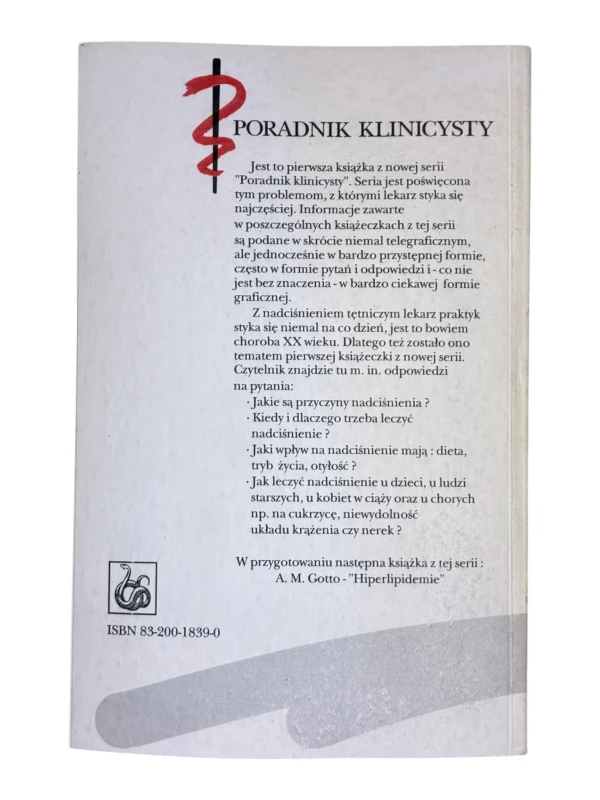 Nadciśnienie tętnicze L. Hansson i inni