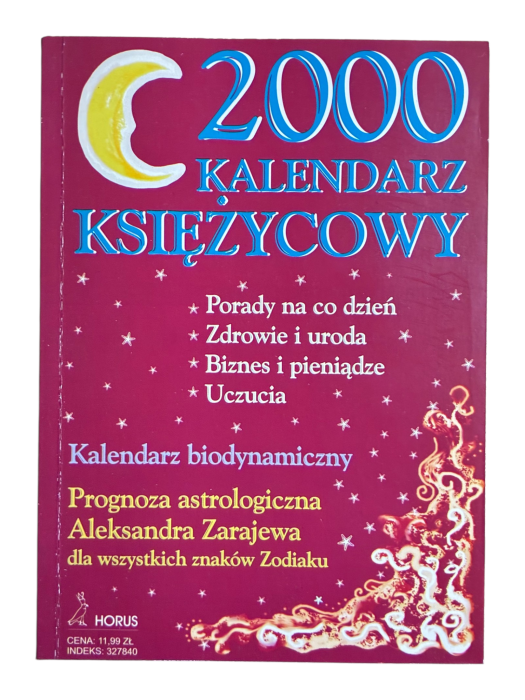 2000 kalendarz księżycowy