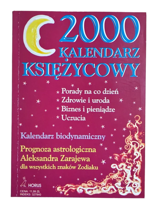 2000 kalendarz księżycowy