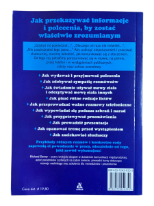 Sztuka mówienia i porozumiewania się kluczem do sukcesu w pracy Richard Denny