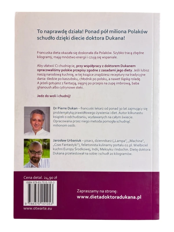 Nie potrafię schudnąć Jarosław Urbaniuk, Pierre Dukan