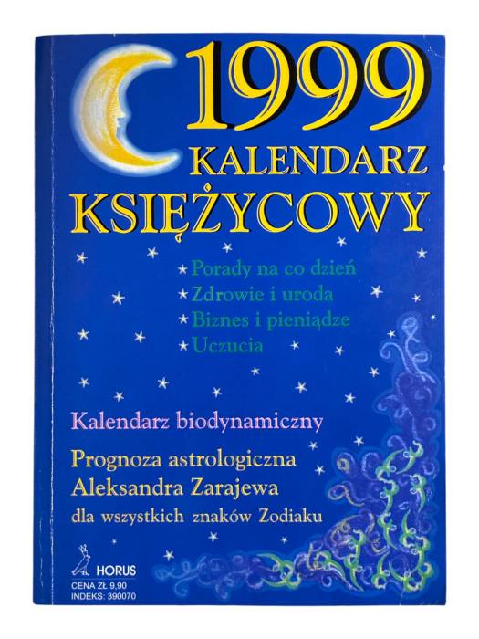1999 kalendarz księżycowy