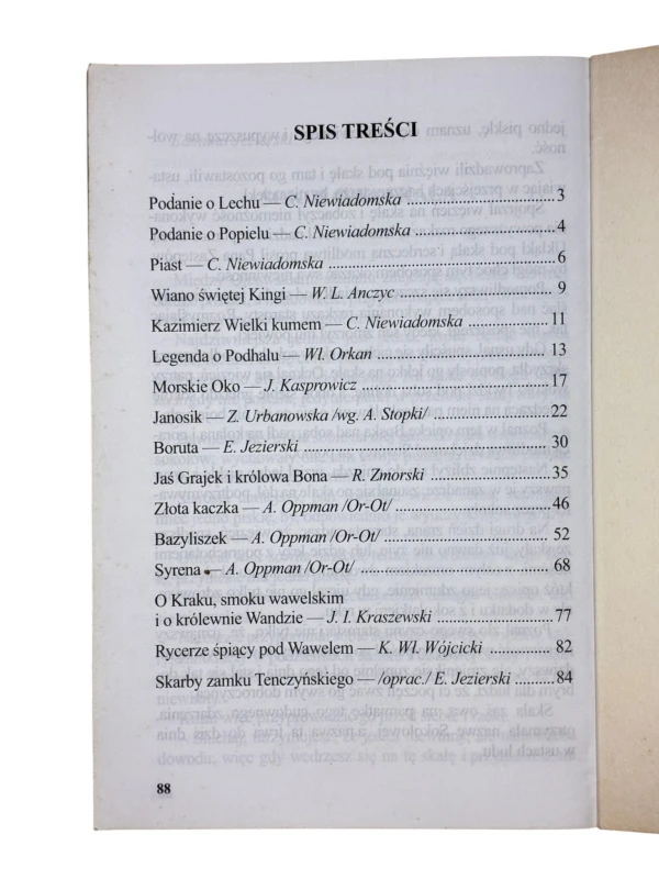 Legendy polskie Kolekcja Gazety Krakowskiej nr 8