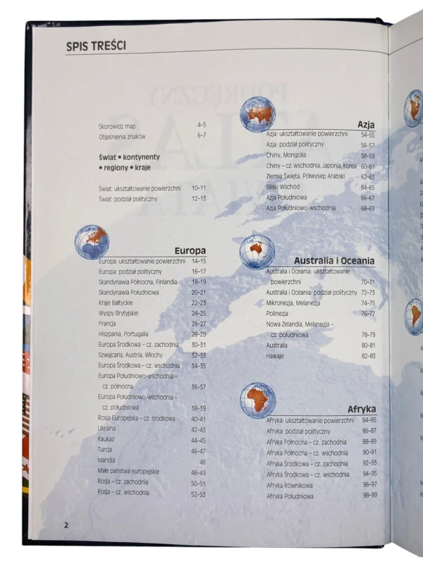 Podręczny Atlas Świata - Henryk Górski Stanisław Postek